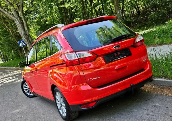 Ford Grand C-MAX cena 51900 przebieg: 128000, rok produkcji 2017 z Elbląg małe 667